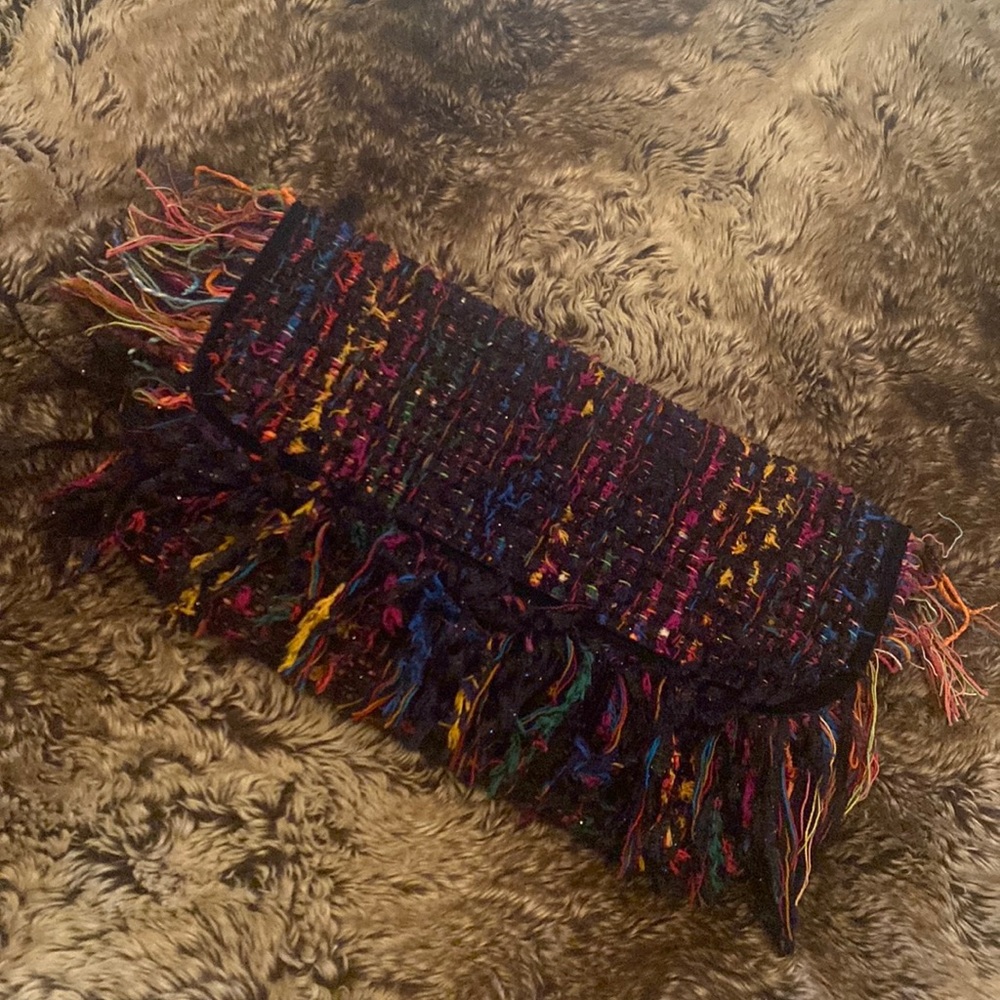 Fun, Multicolored, Michelle et Muchette clutch. Nwt